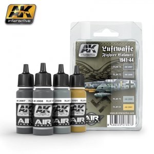 AK Interactive AK2090 LUFTWAFFE FIGHTER COLOURS 1941-44 4x17ml