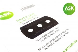 ASK T0008 Razer Saw: ultra smooth symetric  (5 pcs) 70/70 teeth