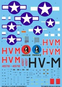 Techmod 32012 - Republic P-47D/M Thunderbolt (1:32)