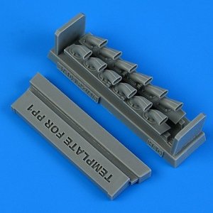 Quickboost QB32297 Bf 109F-2/4/6 exhaust for Hasegawa 1/32