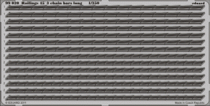 Eduard 99022 Railings 45´ 3 chain bars short 1/350