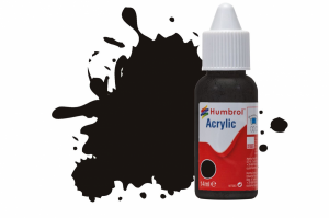 Humbrol DB0201 No 201 Black - Metallic - 14ml