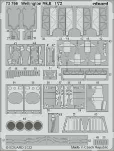  Eduard 73766  Wellington Mk. II AIRFIX 1/72