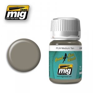 AMMO of Mig Jimenez 1606 PLW MEDIUM TAN 35ml