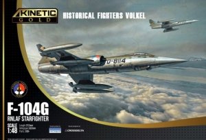 Kinetic K48090 F-104G RNLAF Starfighter Historical Fighters Volkel 1/48
