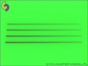 Master SM-700-047 Set of universal tapered masts No1 (length = 60mm each, diameters = 0,15/0,6mm; 0,2/0,8mm; 0,25/1mm; 0,3/1,2mm) 1:700