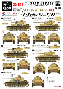 Star Decals 35-838 German Afrika Mix # 8 1/35
