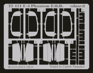 Eduard 72411 F-4 F. O.D. 1/72 HASEGAWA