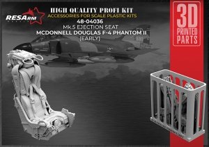 RESArm 48-04036 Mk-5 F4 Phantom II (early) catapult seat 1/48