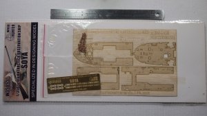 Wood Hunter W35053 Wood deck Soya 2 for Hasegawa 40023 1/350