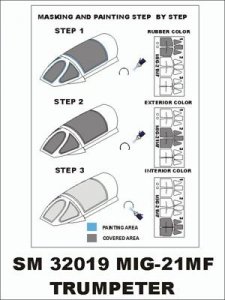 Montex SM32019 MiG-21MF TRUMPETER