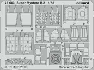 Eduard 73683 Super Mystere B.2 1/72 SPECIAL HOBBY
