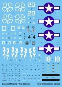 Techmod 48050 - General Motors FM-2 Wildcat (1:48)