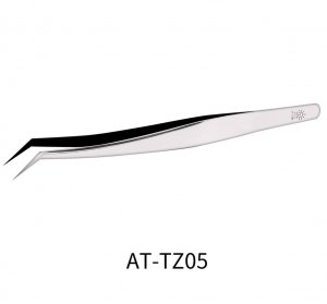 DSPIAE AT-TZ05 Stainless Steel Tweezers with angular tip