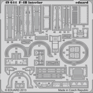 Eduard 49644 F-4B interior S. A. 1/48  ACADEMY MINICRAFT