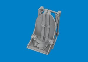 Eduard 6481048 F4U-2 seat w/ integral belts PRINT MAGIC FACTORY 1/48