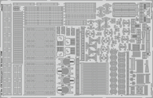 Eduard 53104 USS Arizona part 3 - life boats TRUMPETER 1/200
