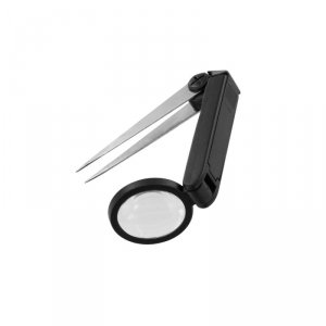 Modelcraft PTW1124 LED Magnifier Tweezer (1.75x Magnifier)