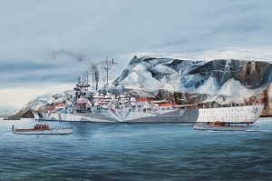 Trumpeter 05359 German Tirpitz Battleship 1/350