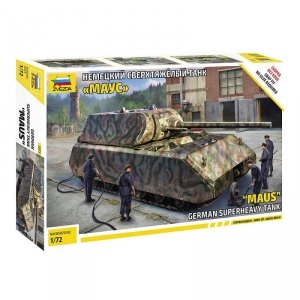Zvezda 5073 PZ.KPFW.VIII MAUS 1/72
