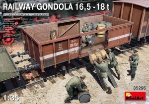 MiniArt 35296 RAILWAY GONDOLA 16,5-18t 1/35