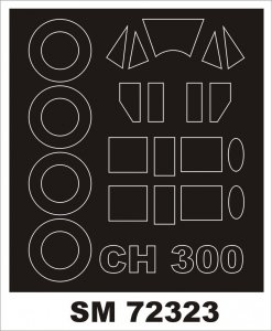 Montex SM72323 BELLANCA CH-300 DORA WINGS 1/72