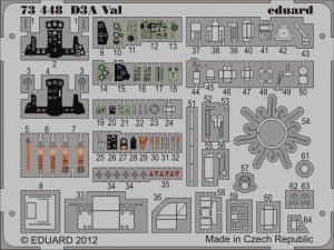 Eduard 73448 D3A Val 1/72 CYBER HOBBY