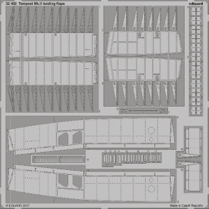 Eduard 32402 Tempest Mk. II landing flaps SPECIAL HOBBY 1/32