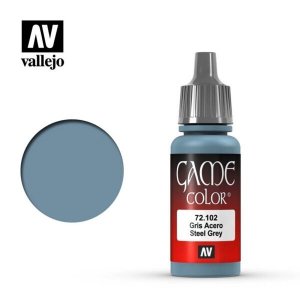Vallejo 72102 Game Color - Steel Grey 18ml