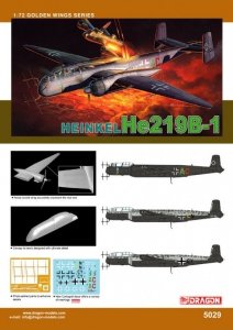 Dragon 5029 He-219B-1 (1:72)