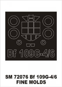 Montex SM72076 Bf-109G4/6 FINE MOLDS