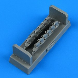 Quickboost QB48971 P-51D Mustang exhaust Eduard 1/48