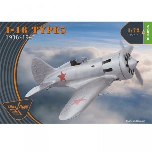Clear Prop! CP72025 I-16 Type 5 (1938-1941) STARTER KIT 1/72