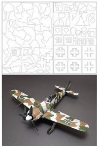 Omask 37012 Fw 190 A-4 Nowotny 1/72