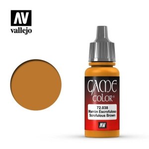 Vallejo 72038 Game Color - Scrofulous Brown 18ml