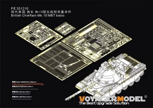 Voyager Model PE351210 British Chieftain Mk.10 MBT basic (For MENG TS-051) 1/35