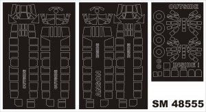 Montex SM48555 AVRO ANSON for AIRFIX 1/48
