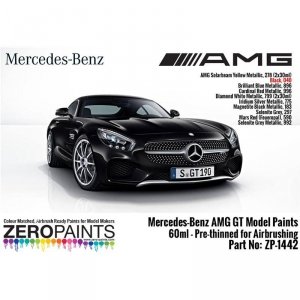 Zero Paints ZP-1442-BLACK Mercedes-AMG GT Black 60ml
