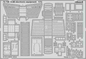 Eduard 72738 A-6E electronic equipment TRUMPETER 1/72