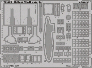 Eduard 72527 Hellcat Mk. II exterior 1/72 EDUARD