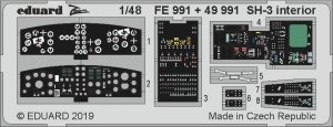 Eduard 49991 SH-3 interior 1/48 HASEGAWA