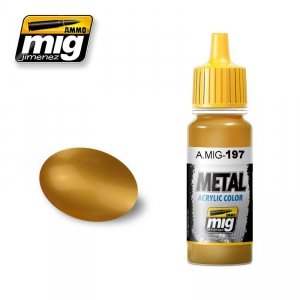 AMMO of Mig Jimenez 0197 BRASS 17ml