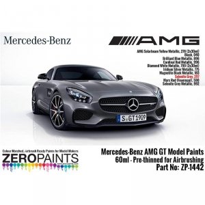 Zero Paints ZP-1442-SELENITE MATT Mercedes-AMG GT Selenite Grey 60ml