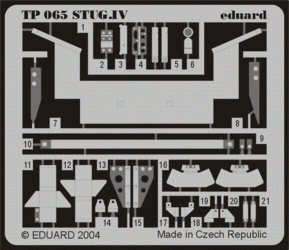 Eduard TP065 StuG. IV 1:35 Italeri 