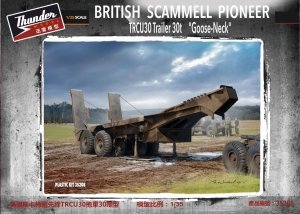Thunder Model 35208 British Scammell Pioneer TRCU30 Trailer 30t Goose-Neck 1/35