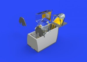 Eduard 648279 Bf 109F cockpit  EDUARD 1/48