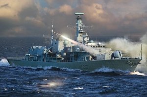 Trumpeter 06722 HMS TYPE 23 Frigate – Monmouth(F235) 1/700