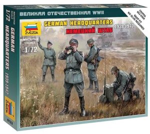 Zvezda 6133 German HQ WWII 1/72