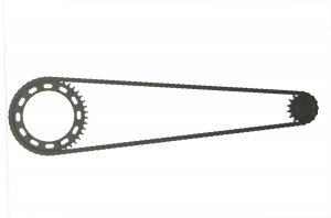 Falcon Scale Models FSM011 Honda CBR 1000 RR-R FIREBLADE SP - Chain for Tamiya 14138 1/12