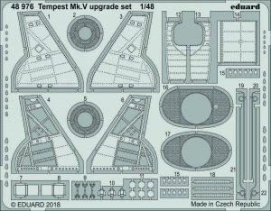 Eduard 48976 Tempest Mk. V upgrade set 1/48 EDUARD